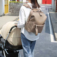 Load image into Gallery viewer, Multifunction Leather Diaper Bags Large Capacity Baby Bags for Baby
