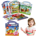 Load image into Gallery viewer, Magical Water Painting Book Toddler Early Education Toys Reusable
