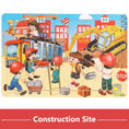 Load image into Gallery viewer, Economy 30piece Montessori 3D Puzzle Cartoon Animal Wooden Jigsaw
