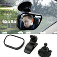 Load image into Gallery viewer, 2 in 1 Car Mini Safety View Back Seat Mirror Baby Car Mirror Children
