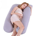 Load image into Gallery viewer, U-shaped Pregnancy Pillow Pure Cotton Lumbar Support Backrest Pillow
