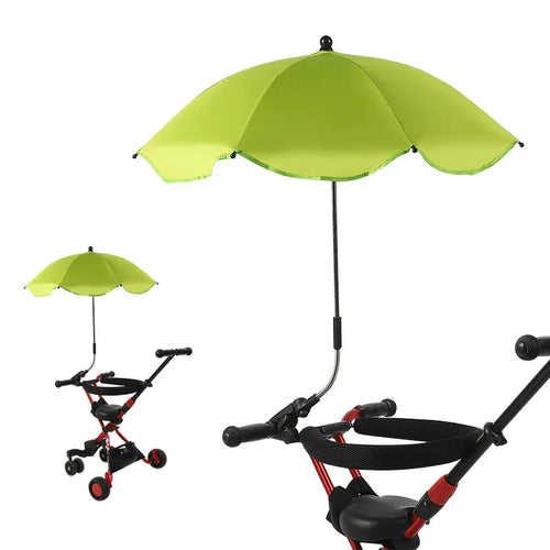 Universal Baby Car Pram Umbrella Adjustable Shade Umbrella Uv Sunshade