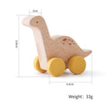 Load image into Gallery viewer, 1PC Baby Toy Beech Wood Block Cartoon Dinosaur Car Educational
