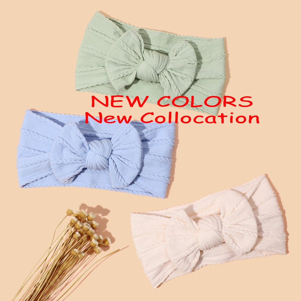 1pcs Bow Baby Head Band for Children Print Baby Headbands Newborn