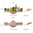 Load image into Gallery viewer, Montessori Sensory Toys  Stacking Toys For Baby Forest Houses Replica
