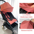 Load image into Gallery viewer, MomTan 1:1 Ginger Pink Double-layer Waterproof  Fabric Baby Stroller
