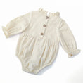 Load image into Gallery viewer, Fashion Baby Girls Romper Cotton Long Sleeve Ruffles Baby Rompers
