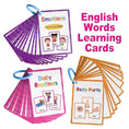 Load image into Gallery viewer, Montessori Kids Learning English Words Cards Kindergarten Teacher
