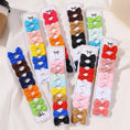 Load image into Gallery viewer, 10Pcs Boutique Handmade Tiny Baby Bows Grosgrain 1.5" Hair Bows
