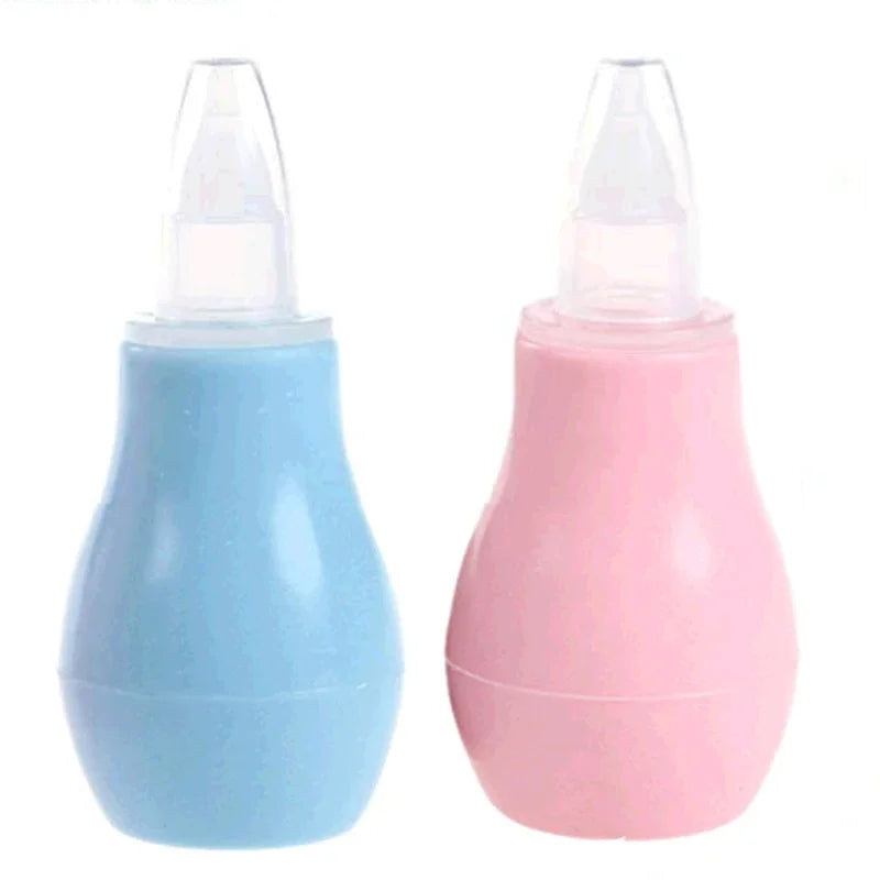 New Born Silicone Kids Safety Nose Cleaner Manual Snot Vacuum Suction