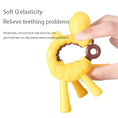 Load image into Gallery viewer, Dr.isla 1 pcs Silicone Teethers Giraffe Cartoon Baby Ring Teether BPA
