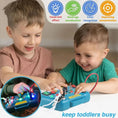 Load image into Gallery viewer, Busy Board Led Lights Switch Sensory Montessori Toys Portable Electric
