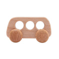 Load image into Gallery viewer, Baby Wooden Baby Toys NO Bpa  Cartoon Car Bus Montessori Toys
