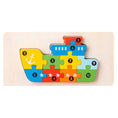 Load image into Gallery viewer, Montessori Wooden Toddler Puzzles for Kids Montessori Toys for
