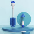 Load image into Gallery viewer, 360 Degree Rotation 3 in 1 Silicone Baby Bottle Pacifier Brush Wash
