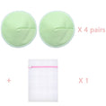 Load image into Gallery viewer, 4 Pairs High Quality Reusable Nursing Pads Pregnant Women Skin
