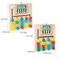 Load image into Gallery viewer, Montessori Wooden Color Matching Puzzles, Logic Game,Thinking Training
