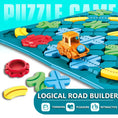 Load image into Gallery viewer, Kids Road Maze Montessori Logical Road Builder Game Assembly Building
