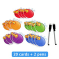 Load image into Gallery viewer, Dry Erasable Cards, DIY Educational Learning Game for Kindergarten,
