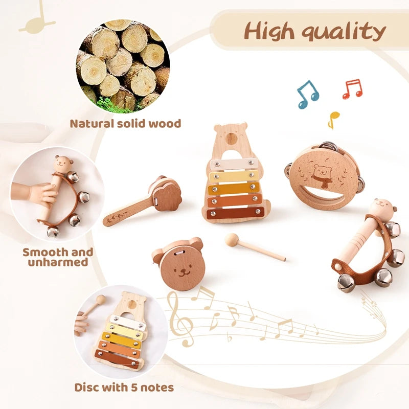 Montessori Toys Baby Music Toys Musical Instrument Baby 0 3 Years Toys