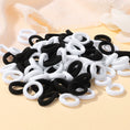 Load image into Gallery viewer, 100Pcs/bag Girls Colorful Hair Bands Set Nylon Elastic Rubber Band
