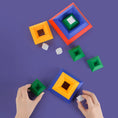 Load image into Gallery viewer, Kids Construction Set Pyramid Building Blocks Set 3D Geometry Space
