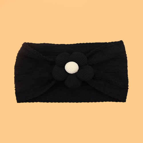 New Flower Newborn Baby Headband Soft Elastic Nylon Infant Toddler