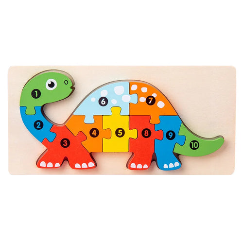 Montessori Wooden Toddler Puzzles for Kids Montessori Toys for