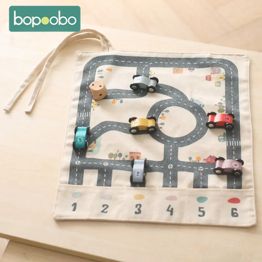 Children's Montessori Traffic Toy 35*31 CM Baby City Traffic Road Map