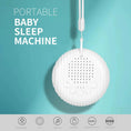 Load image into Gallery viewer, 10 Songs White Noise Sound Machine Portable Baby Sleep Machine
