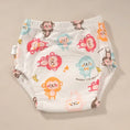 Load image into Gallery viewer, B Caton Cartoon Print Reusable Baby Diaper 6-layer Waterproof Cotton
