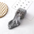 Load image into Gallery viewer, Cute Bowknot Tights For Girls Knitted Cotton Winter Girls Tights High
