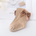 Load image into Gallery viewer, Baby Accessories Newborn Big Bow Floor Socks Infant Children Socks
