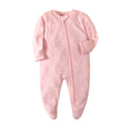 Load image into Gallery viewer, Newborn Footed Pajamas Zipper Girl and Boy Romper Long Sleeve Jumpsuit
