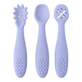 Load image into Gallery viewer, 3PCS Cute Baby Learning Spoons Utensils Set Newborn Feeding Spoon Set
