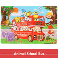 Load image into Gallery viewer, Economy 30piece Montessori 3D Puzzle Cartoon Animal Wooden Jigsaw
