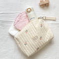 Load image into Gallery viewer, New Mommy Bag Cute Print Embroidery Mommy Bag Zipper Newborn Baby
