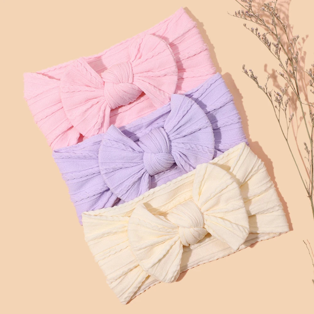 1pcs Bow Baby Head Band for Children Print Baby Headbands Newborn