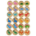 Load image into Gallery viewer, Children Wooden Toy Memory Find The Same Dinosaur Matching Jigsaw
