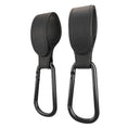 Load image into Gallery viewer, 1/2pcs PU Leather Baby Bag Stroller Hook Pram Rotate 360 Degree
