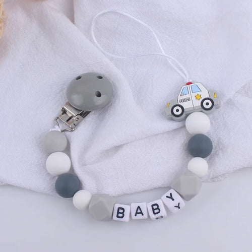 Custom Baby Personalized Name Pacifier Clips Dummy Nipples Holder