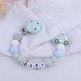 Load image into Gallery viewer, Custom Baby Personalized Name Pacifier Clips Dummy Nipples Holder
