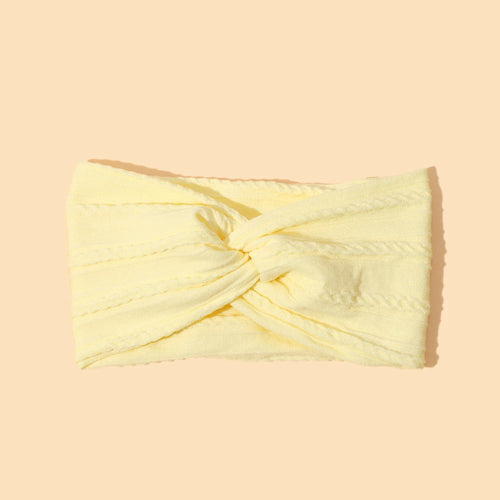 Newborn Baby Headbands for Girls New Nylon Knot Elastic Hair Bands