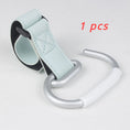 Load image into Gallery viewer, 1-2Pcs PU Leather Stroller Hooks Rotate 360 Degrees Multifunctional
