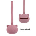 Load image into Gallery viewer, Baby Pacifier Holder BPA Free Food Grade Silicone Infant Portable
