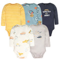 Load image into Gallery viewer, 3-5 PCS/LOT Soft Cotton Baby Bodysuits Long Sleeve Newborn Baby
