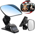 Load image into Gallery viewer, 2 in 1 Car Mini Safety View Back Seat Mirror Baby Car Mirror Children
