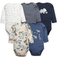 Load image into Gallery viewer, 3-5 PCS/LOT Soft Cotton Baby Bodysuits Long Sleeve Newborn Baby
