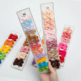 Load image into Gallery viewer, 12Pcs/Lot  Solid Color Grosgrain Ribbon Bowknot Kids Hair Clips
