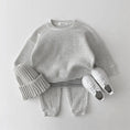 Load image into Gallery viewer, 2PCS New  Baby Set Boys  Girls Sports Suit Toddler  Solid Color Suit
